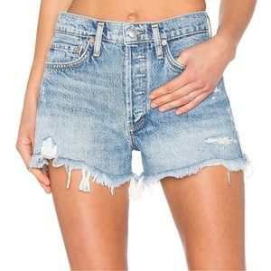 Agolde Parker Vintage Cut-Off Short In Swapmeet Size 25